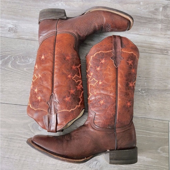 Stetson Shoes - Women’s Tall Stetson Western Cowboy Boots Sz 10
